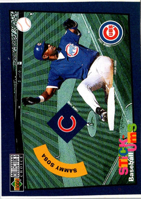 1998 Collector's Choice Stickums Sammy Sosa #7