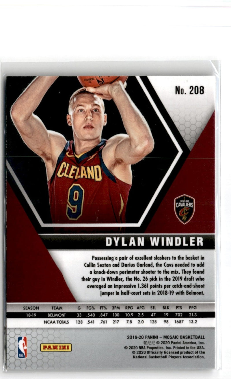 2019 Panini Mosaic Dylan Windler