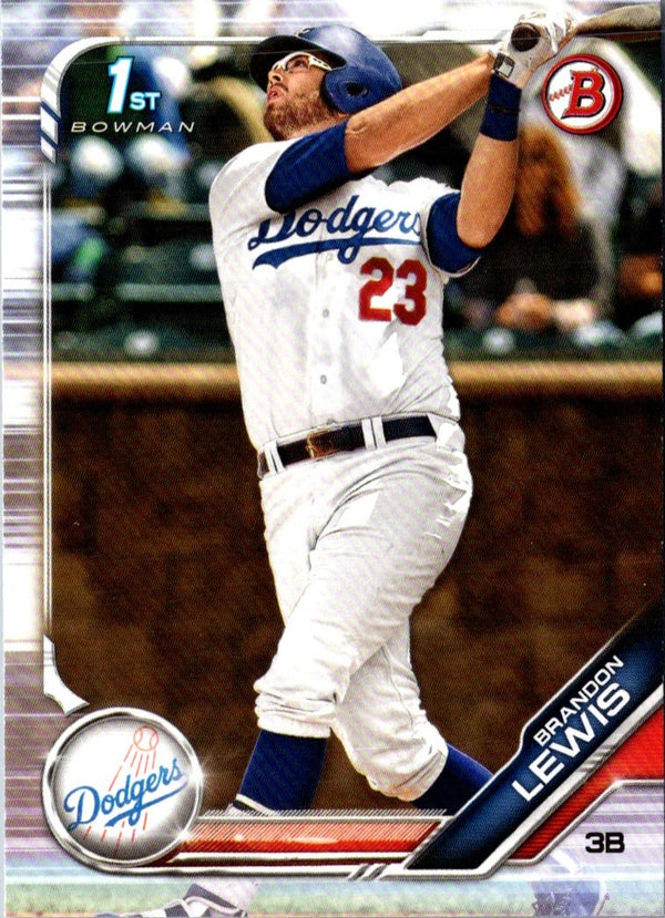 2019 Bowman Draft Brandon Lewis #BD-40