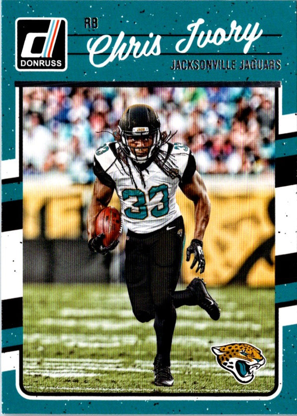 2016 Donruss Chris Ivory #142