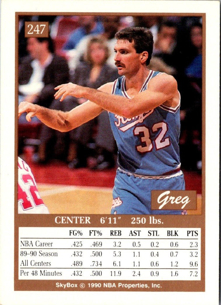 1990 SkyBox Greg Kite