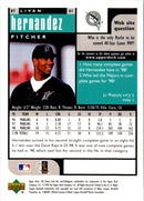 1999 UD Choice Livan Hernandez
