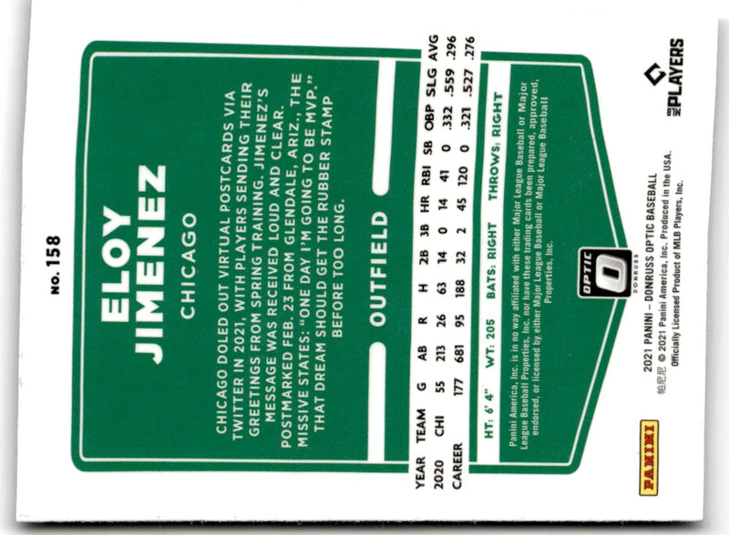 2021 Donruss Optic Eloy Jimenez