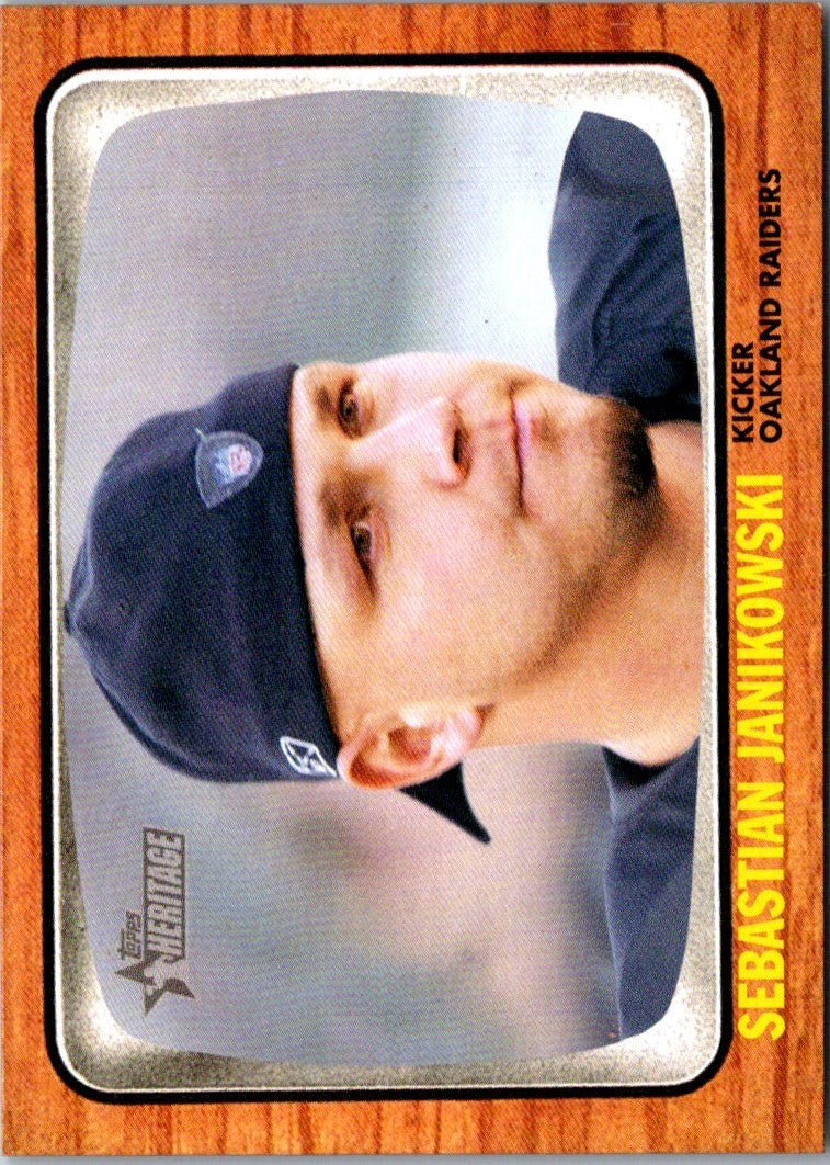 2005 Topps Heritage Sebastian Janikowski