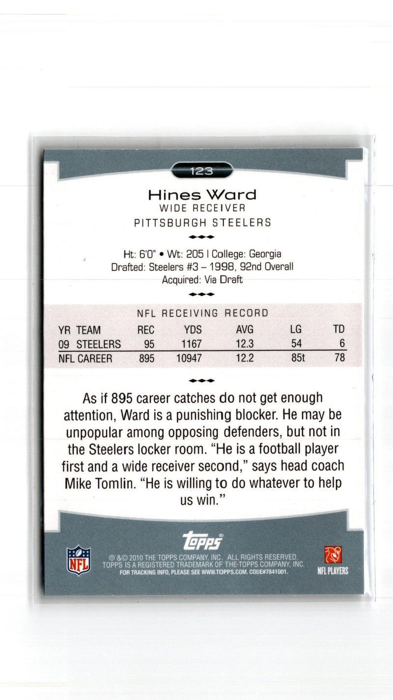 2011 Panini Prime Signatures Hines Ward/Matthew Stafford