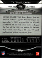 2011 Topps Platinum Taiwan Jones #111 Rookie