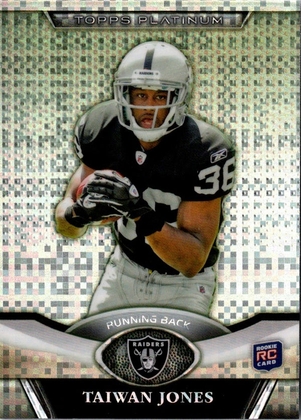 2011 Topps Platinum Taiwan Jones #111 Rookie