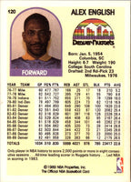 1989 Hoops Alex English #120