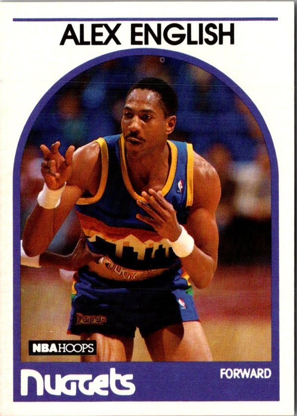 1989 Hoops Alex English #120