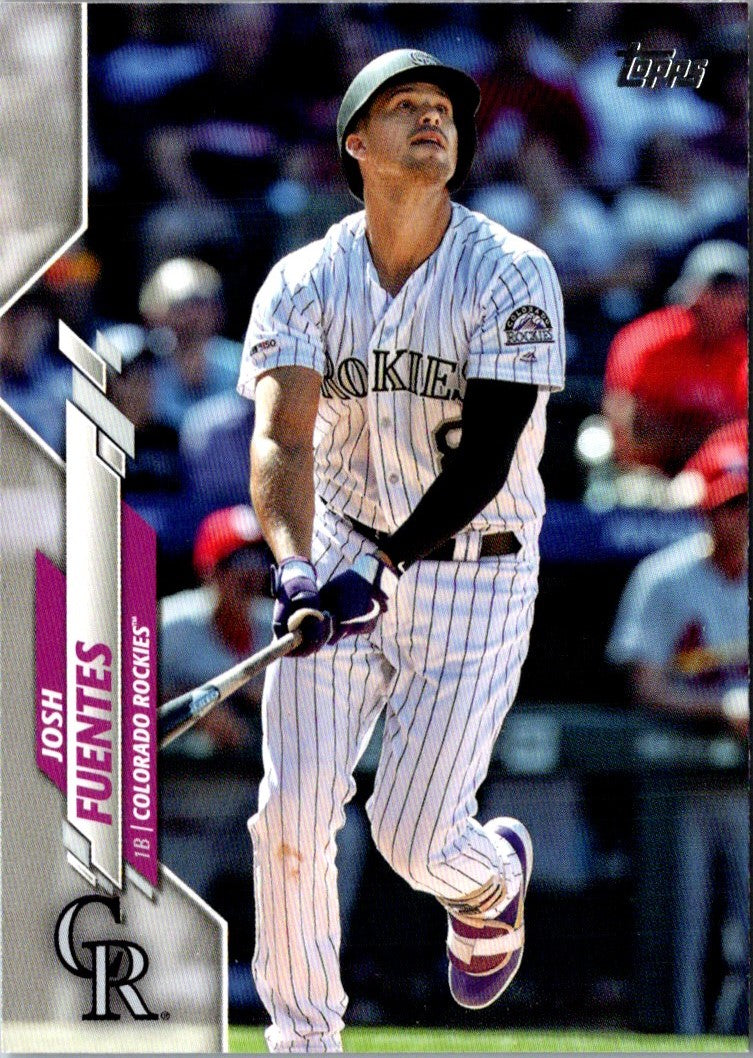 2020 Topps Update Royal Blue Josh Fuentes