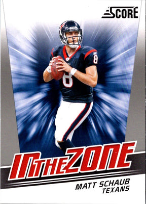 2011 Score In the Zone Matt Schaub #19