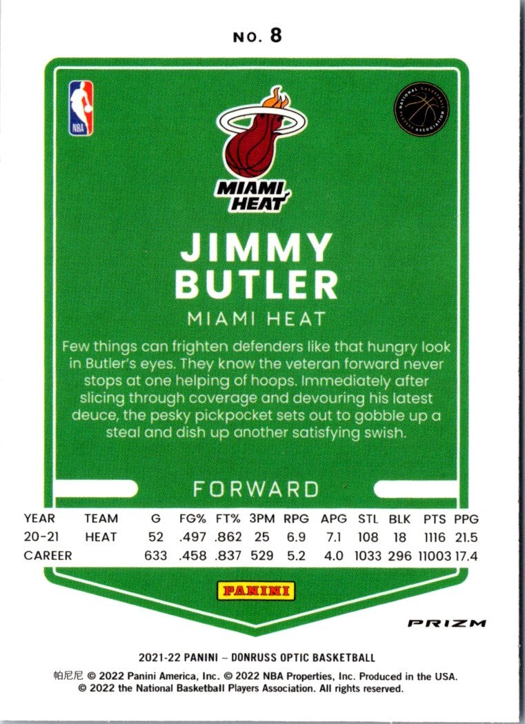 2022 Donruss Optic All-Stars Dejounte Murray/Jimmy Butler