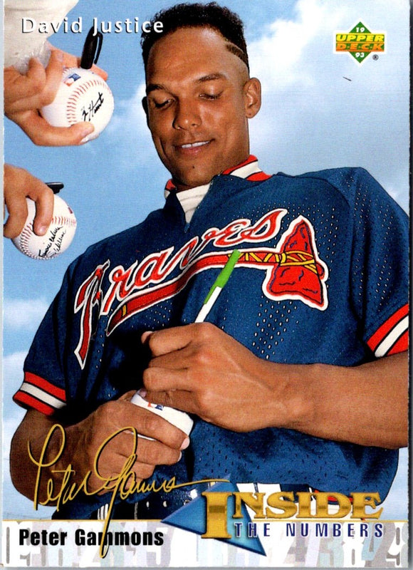 1993 Upper Deck David Justice #460