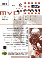 2002 Upper Deck MVP Koren Robinson #216