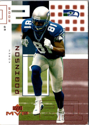 2002 Upper Deck MVP Koren Robinson #216