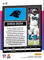 2022 Score Derrick Brown #50