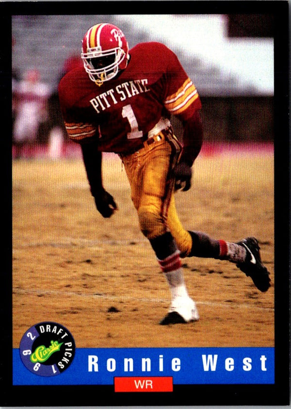 1992 Classic Ronnie West #34