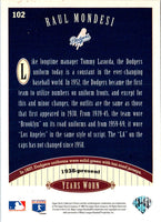 1996 Collector's Choice Raul Mondesi #102
