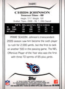 2010 Topps Prime Chris Johnson