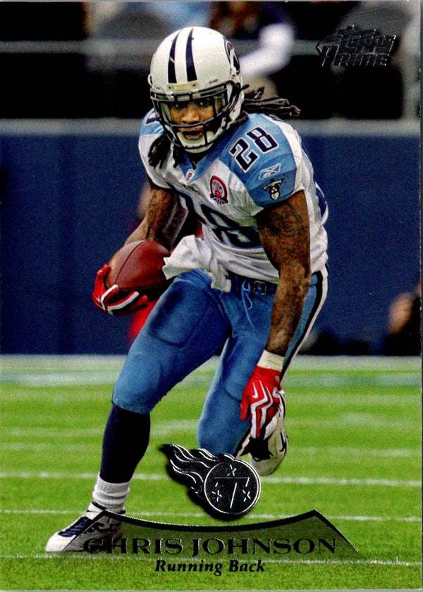 2010 Topps Prime Chris Johnson #140