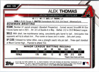 2021 Bowman Draft Chrome Alek Thomas #BDC-105