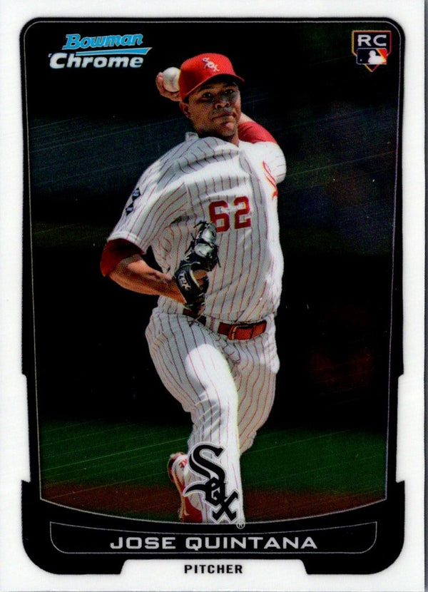 2012 Bowman Draft Picks & Prospects Chrome Jose Quintana #6