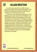 1992 Fleer Allan Bristow #21