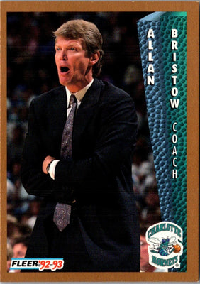 1992 Fleer Allan Bristow #21