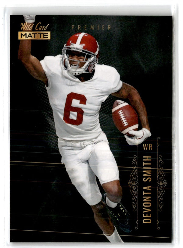 2021 Wild Card Matte White Devonta Smith #MBC-7