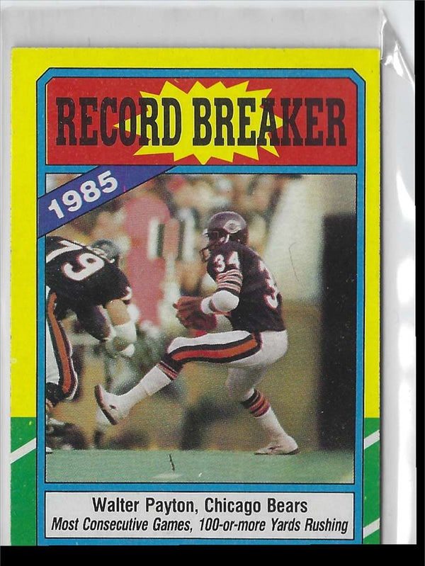 1986 Topps Walter Payton #11