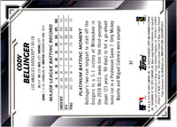 2019 Bowman Platinum Cody Bellinger #37