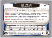 2014 Bowman Joe Nathan #89