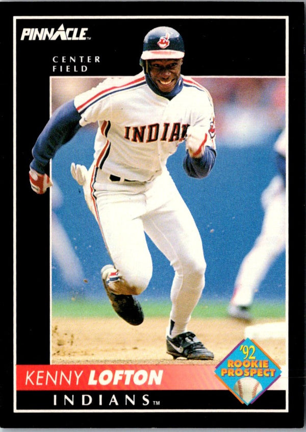 1992 Pinnacle Kenny Lofton #582