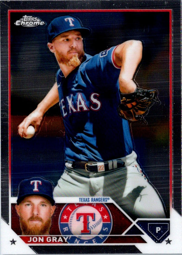 2023 Topps Chrome Jon Gray #127