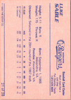 1989 Star Charlotte Rangers Luke Sable #21