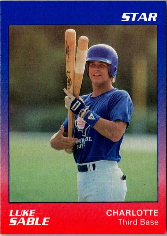 1989 Star Charlotte Rangers Luke Sable #21