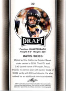 2017 Leaf Draft Davis Webb
