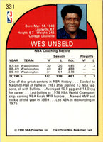 1990 Hoops Wes Unseld #331