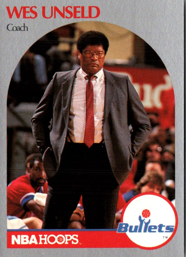1990 Hoops Wes Unseld #331