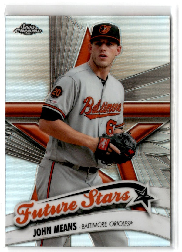 2020 Topps Chrome Future Stars John Means #FS-18