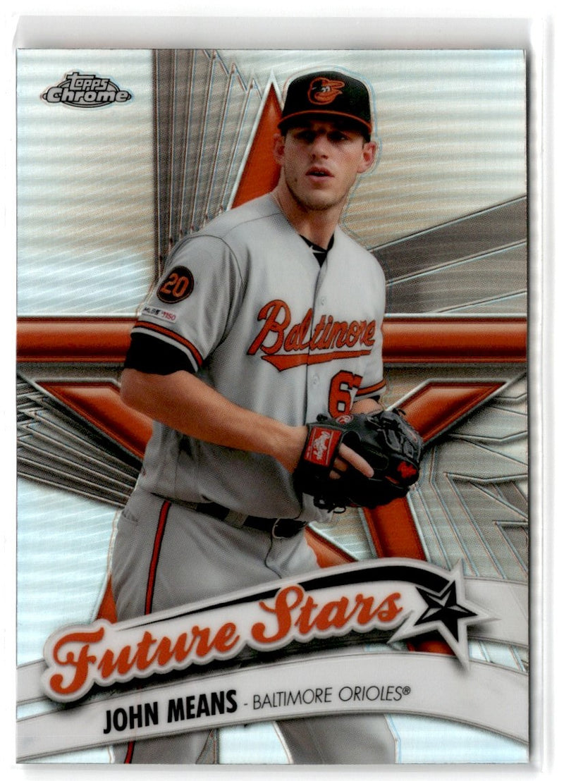 2020 Topps Chrome Future Stars John Means