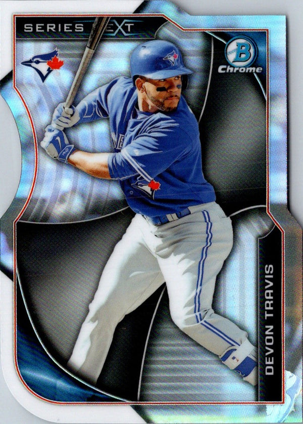 2015 Bowman Chrome Series Next Die Cuts Devon Travis #SN-DT