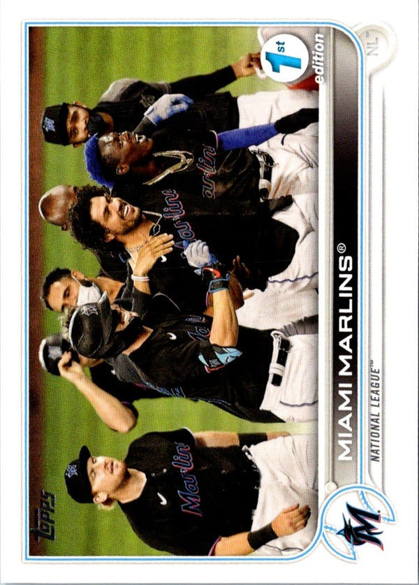 2022 Topps 1st Edition Miami Marlins #326