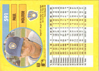 1991 Fleer Paul Molitor #591