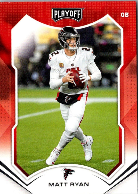 2021 Panini Playoff Red Zone Matt Ryan #151