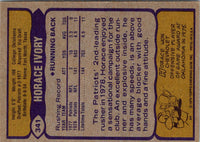 1979 Topps Horace Ivory #341 Rookie