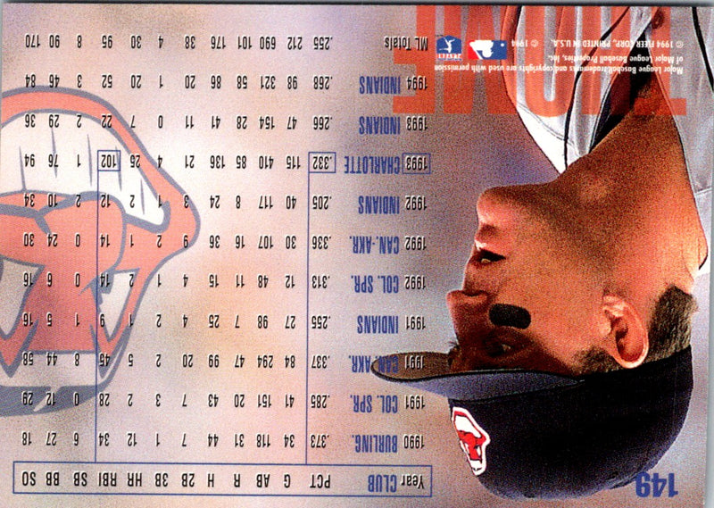 1994 Fleer Extra Bases Jim Edmonds