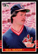 1985 Donruss Neal Heaton