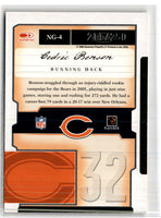 2006 Donruss Gridiron Gear Next Generation Silver Cedric Benson #NG-4 211/250