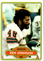 1980 Topps Ken Johnson #184 Rookie